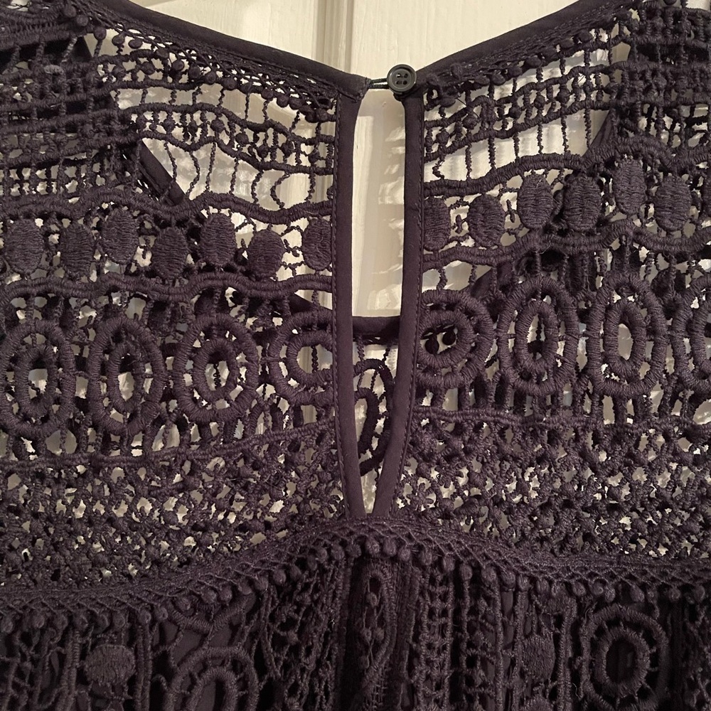 Maeve Crochet dress from Anthropologie Size XL never worn